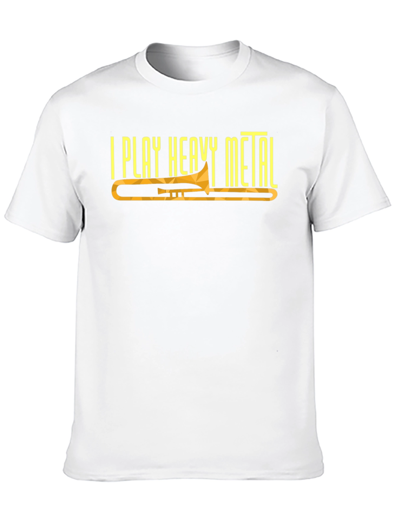 I Play Heavy Metal Trombone Graphic Tee