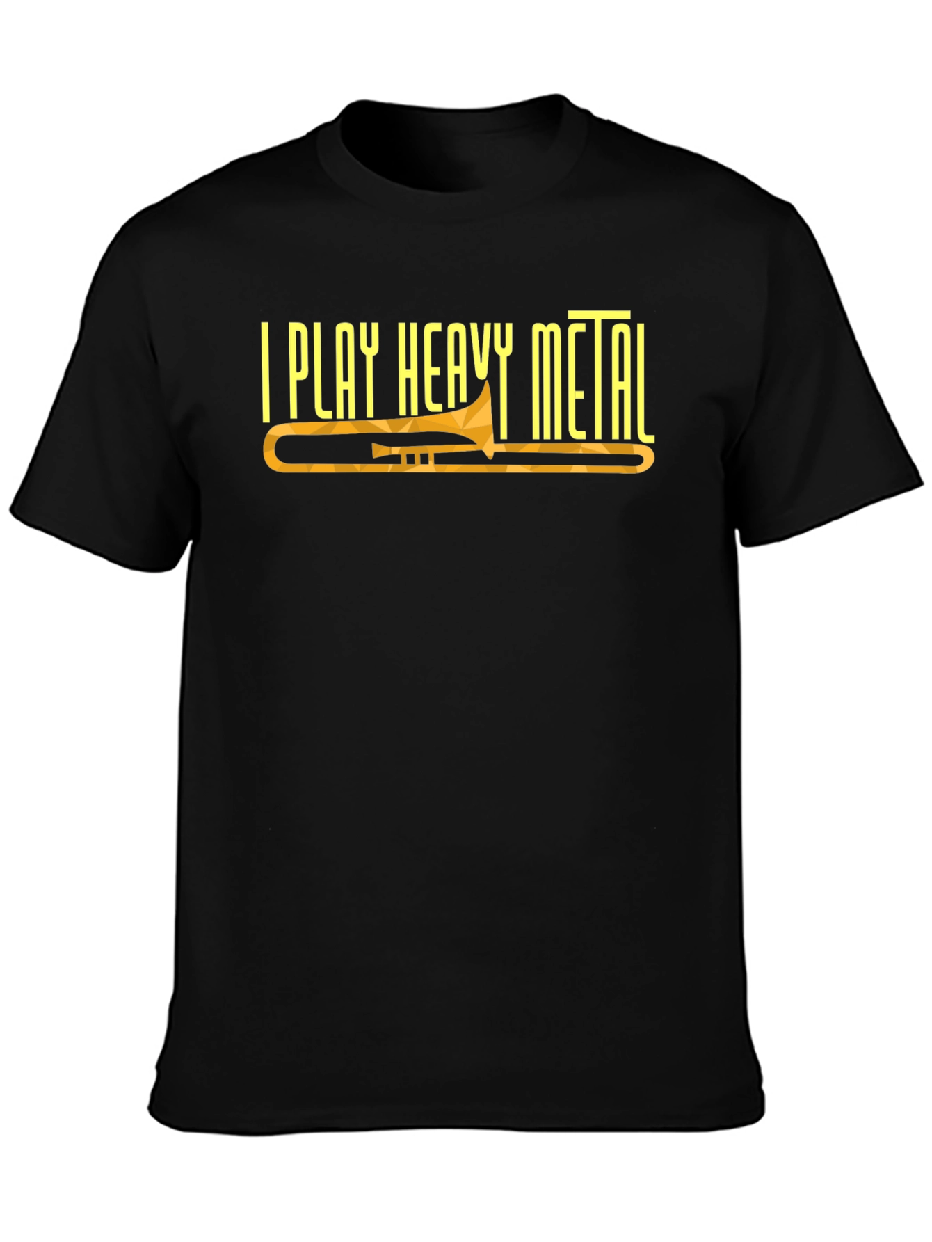 I Play Heavy Metal Trombone Graphic Tee