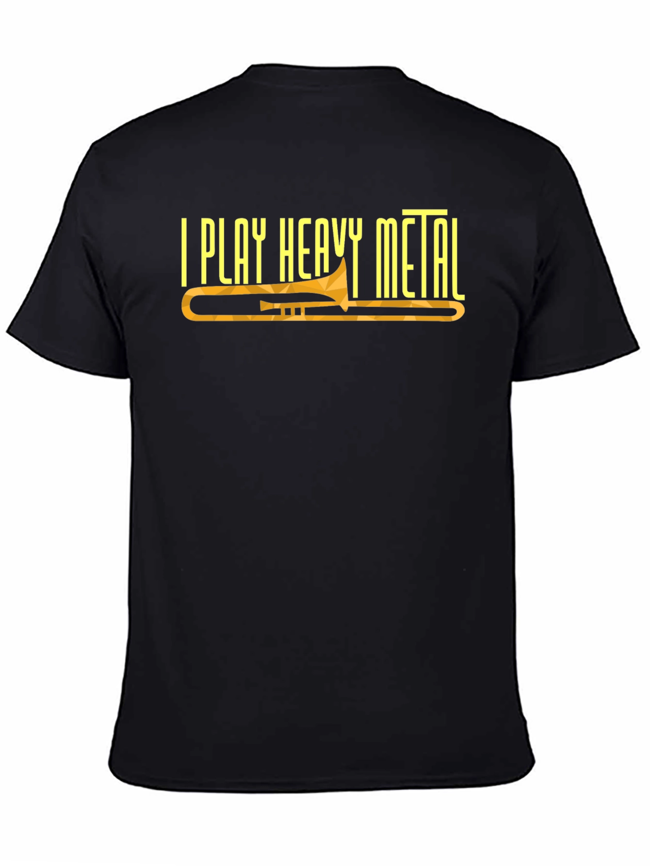 I Play Heavy Metal Trombone Graphic Tee