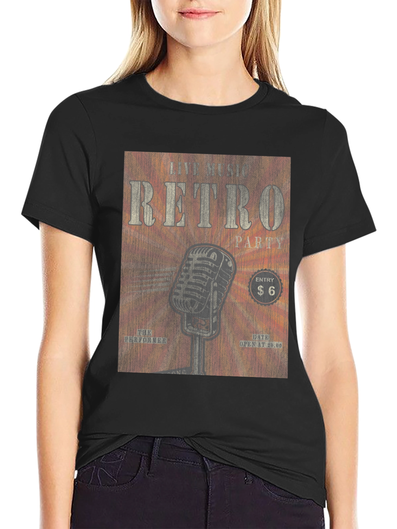 Retro Music Party T-Shirt