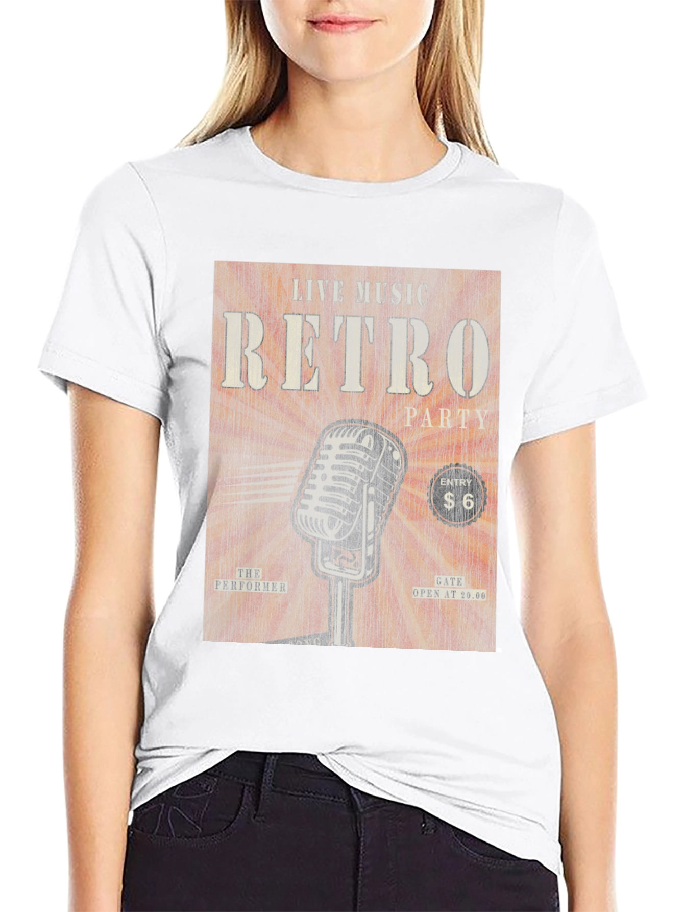 Retro Music Party T-Shirt