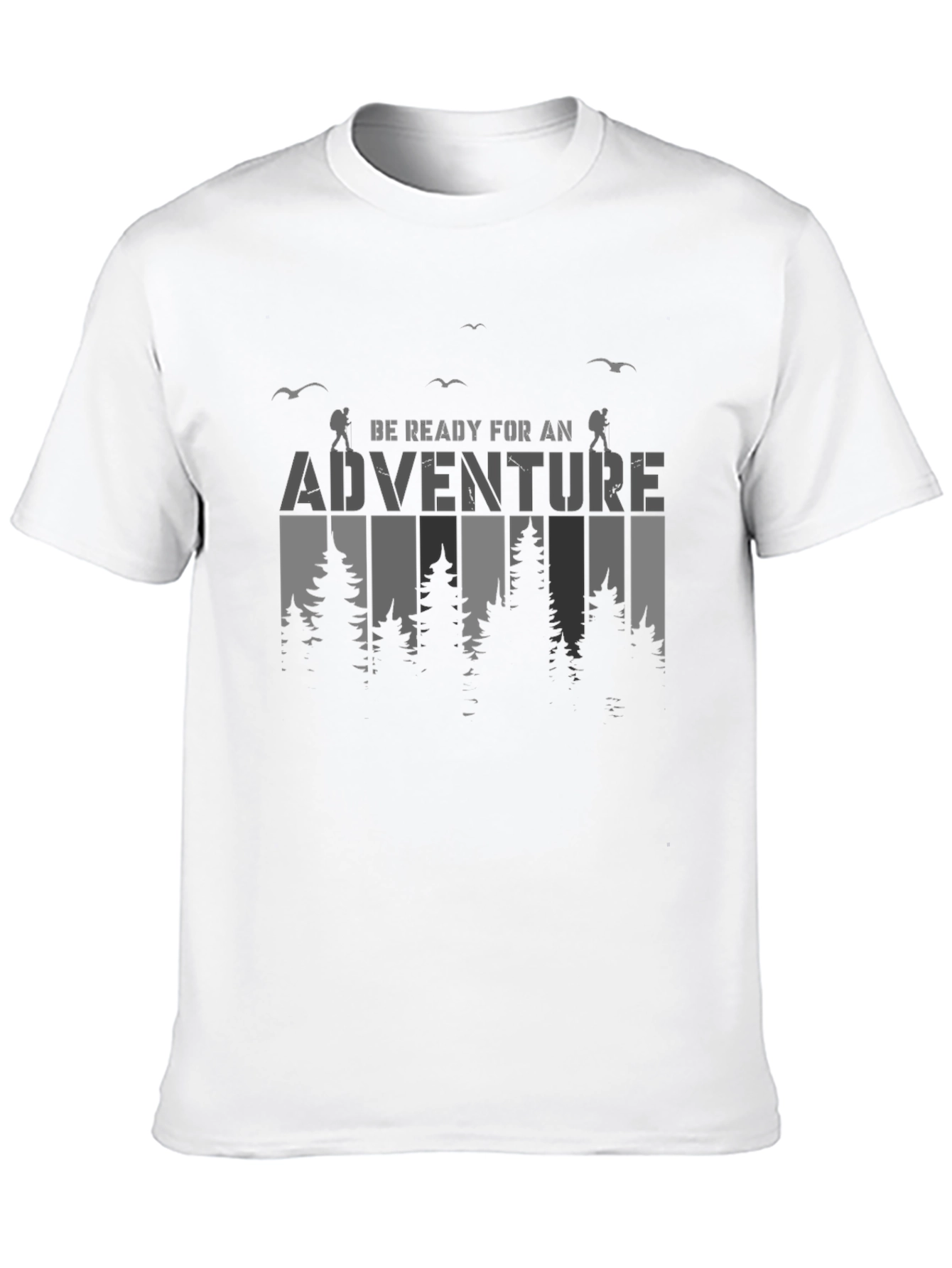 Adventure Ready Black Graphic Tee