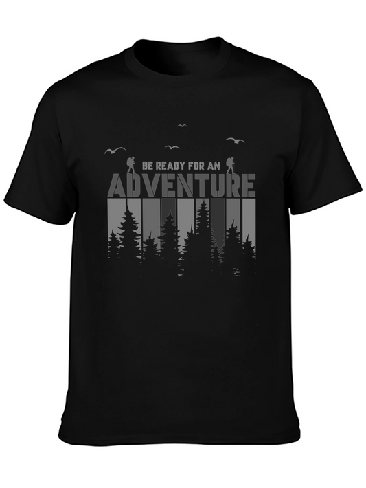 Adventure Ready Black Graphic Tee