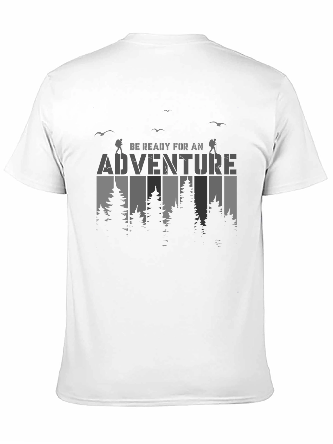 Adventure Ready Black Graphic Tee
