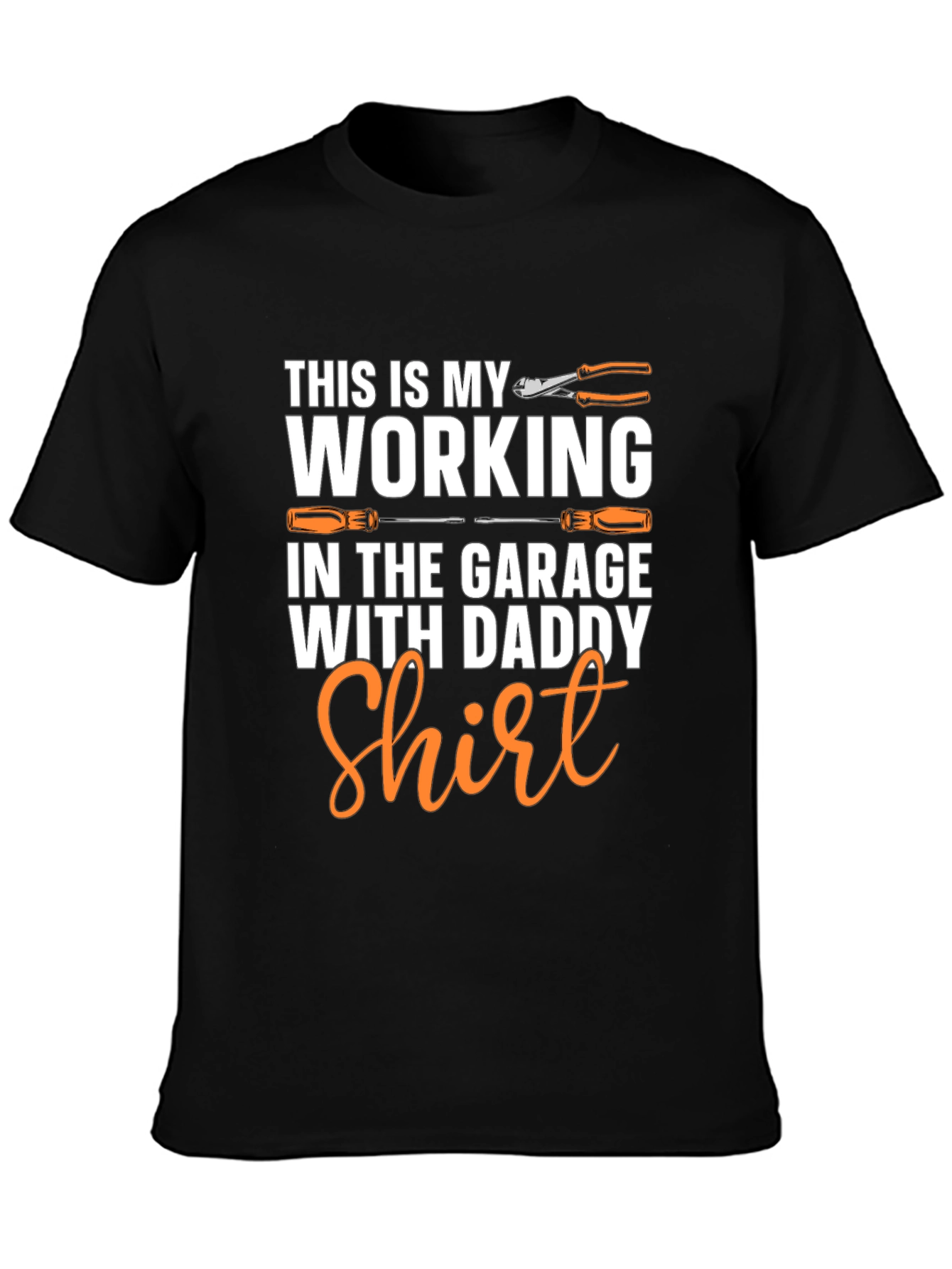Working in the Garage with Daddy T-Shirt