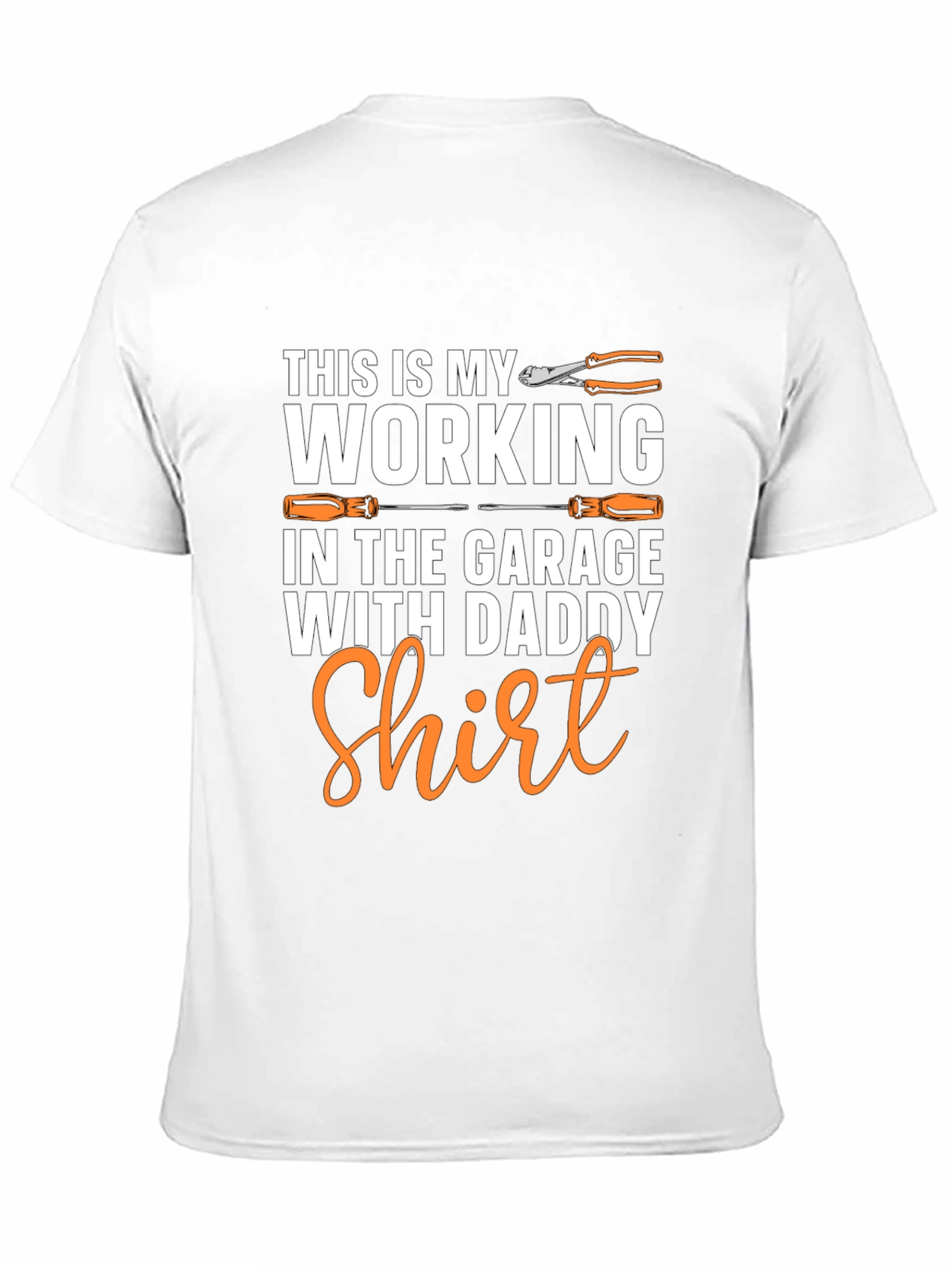 Working in the Garage with Daddy T-Shirt