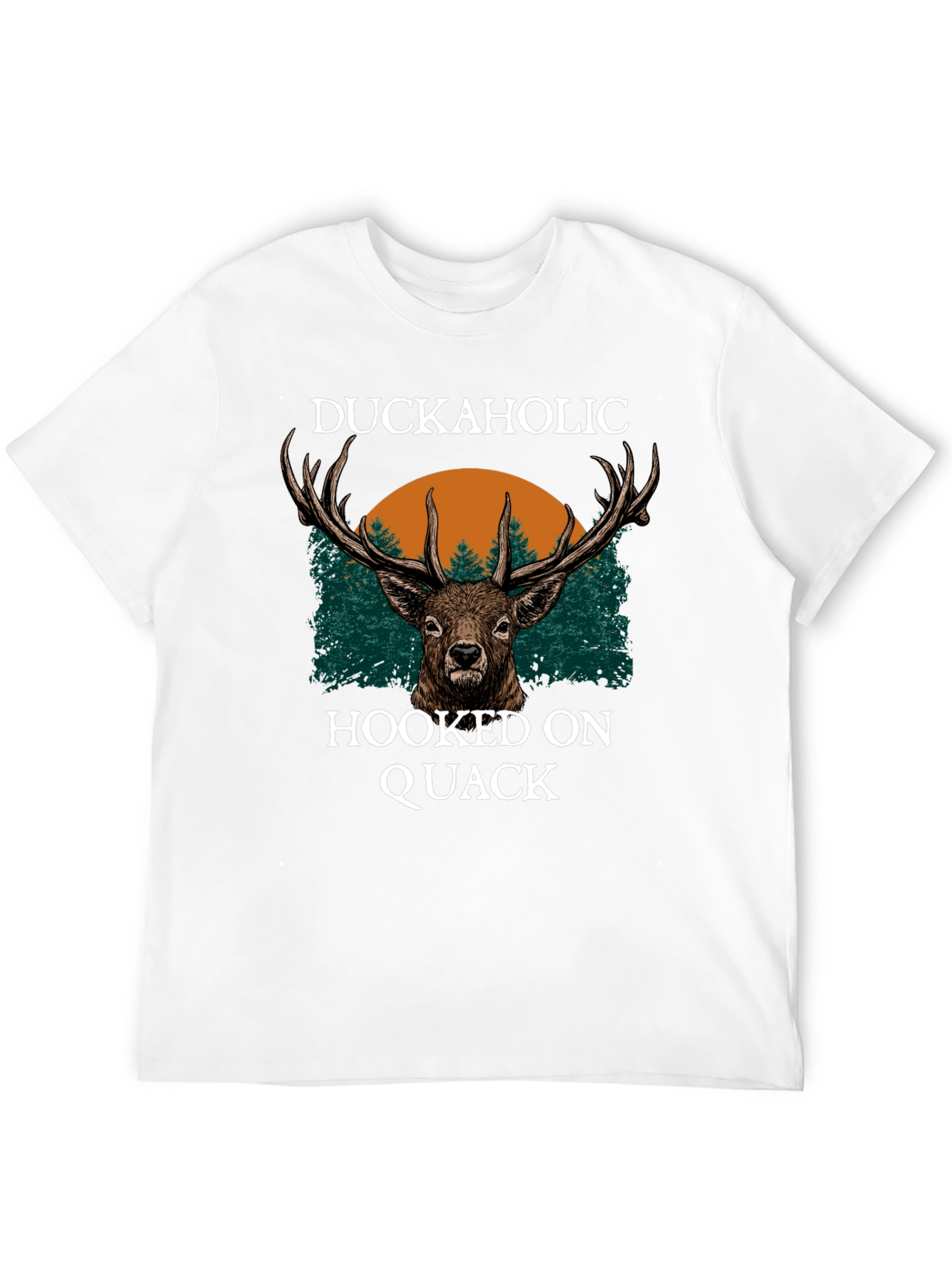 Duckaholic Deer Graphic Tee