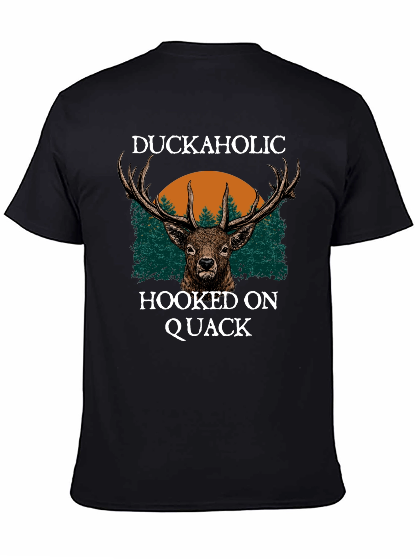 Duckaholic Deer Graphic Tee