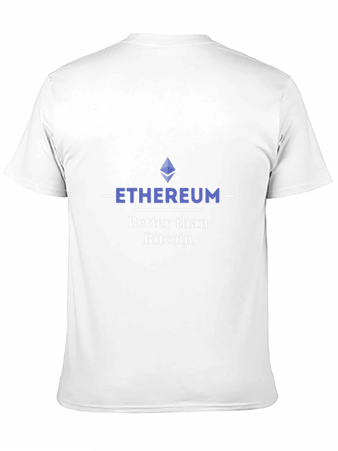 Ethereum Better Than Bitcoin Black T-Shirt