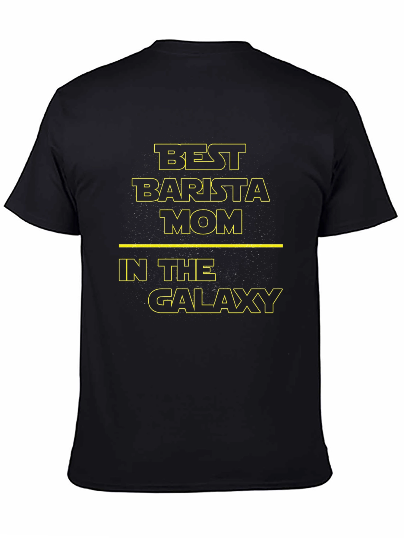 Best Barista Mom T-Shirt - Galaxy Style