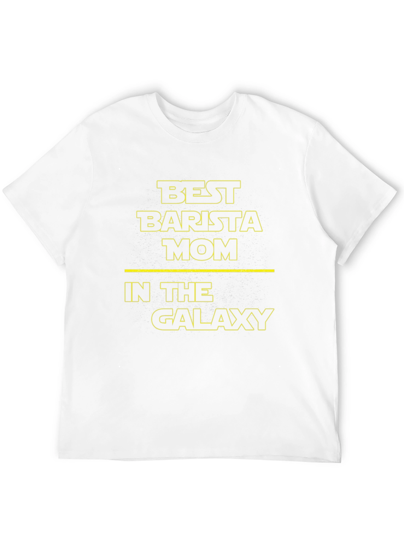 Best Barista Mom T-Shirt - Galaxy Style