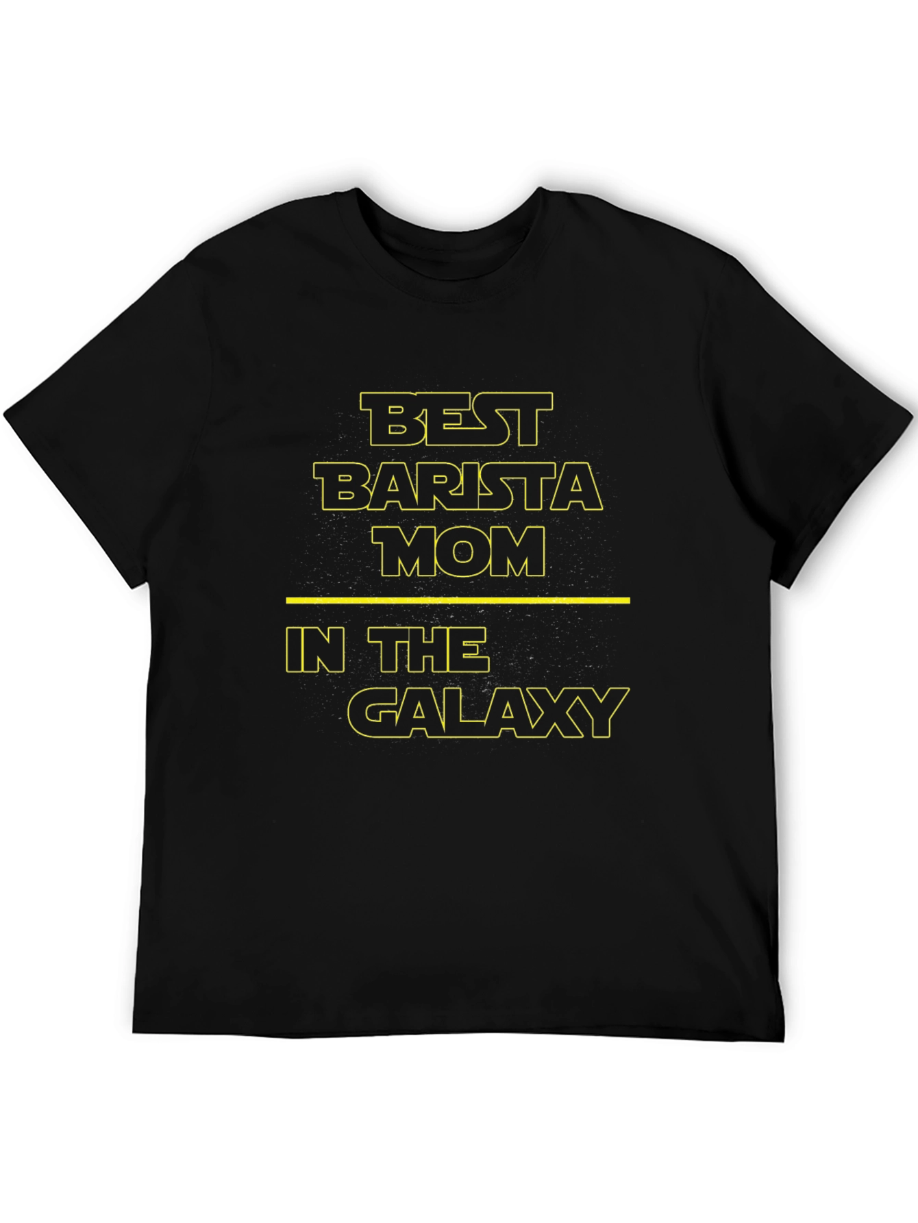 Best Barista Mom T-Shirt - Galaxy Style