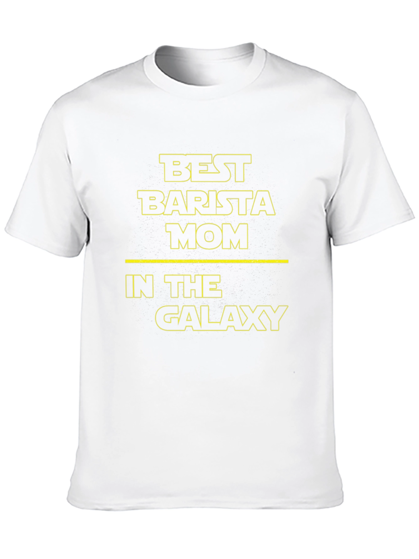 Best Barista Mom T-Shirt - Galaxy Style