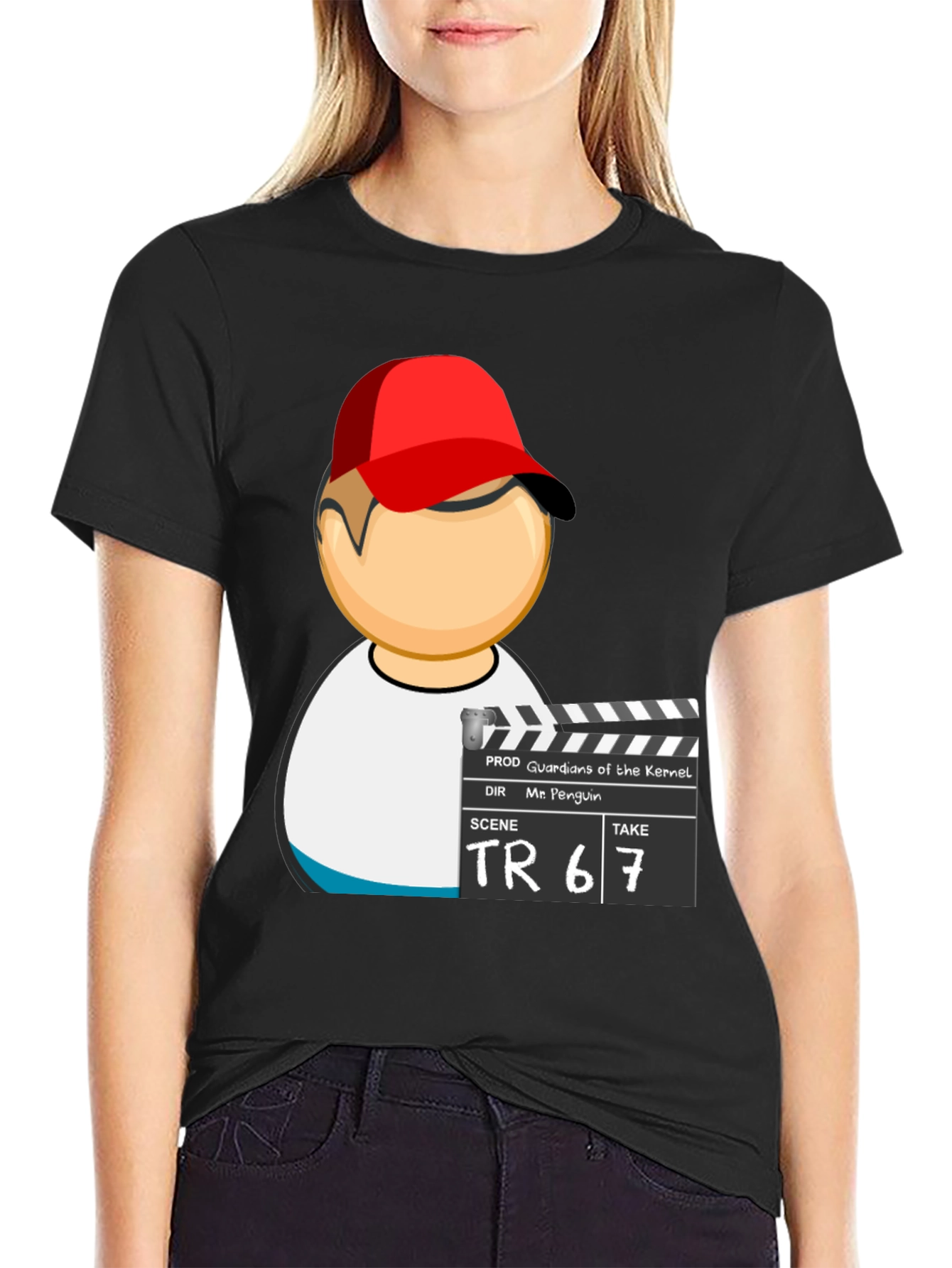 Guardians Kernel Penguin Director T-Shirt
