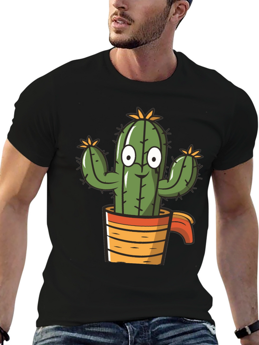 Funny Cactus T-Shirt - Desert Plant Graphic Tee