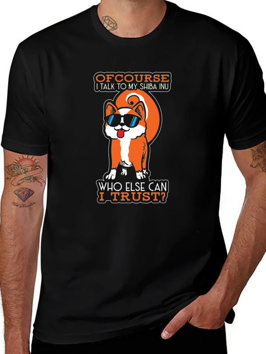 Shiba Inu Trust Graphic T-Shirt