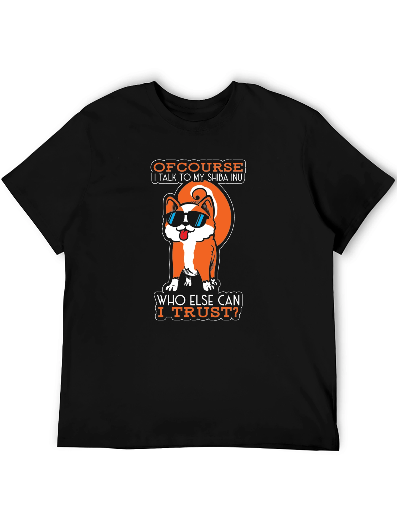 Shiba Inu Trust Graphic T-Shirt
