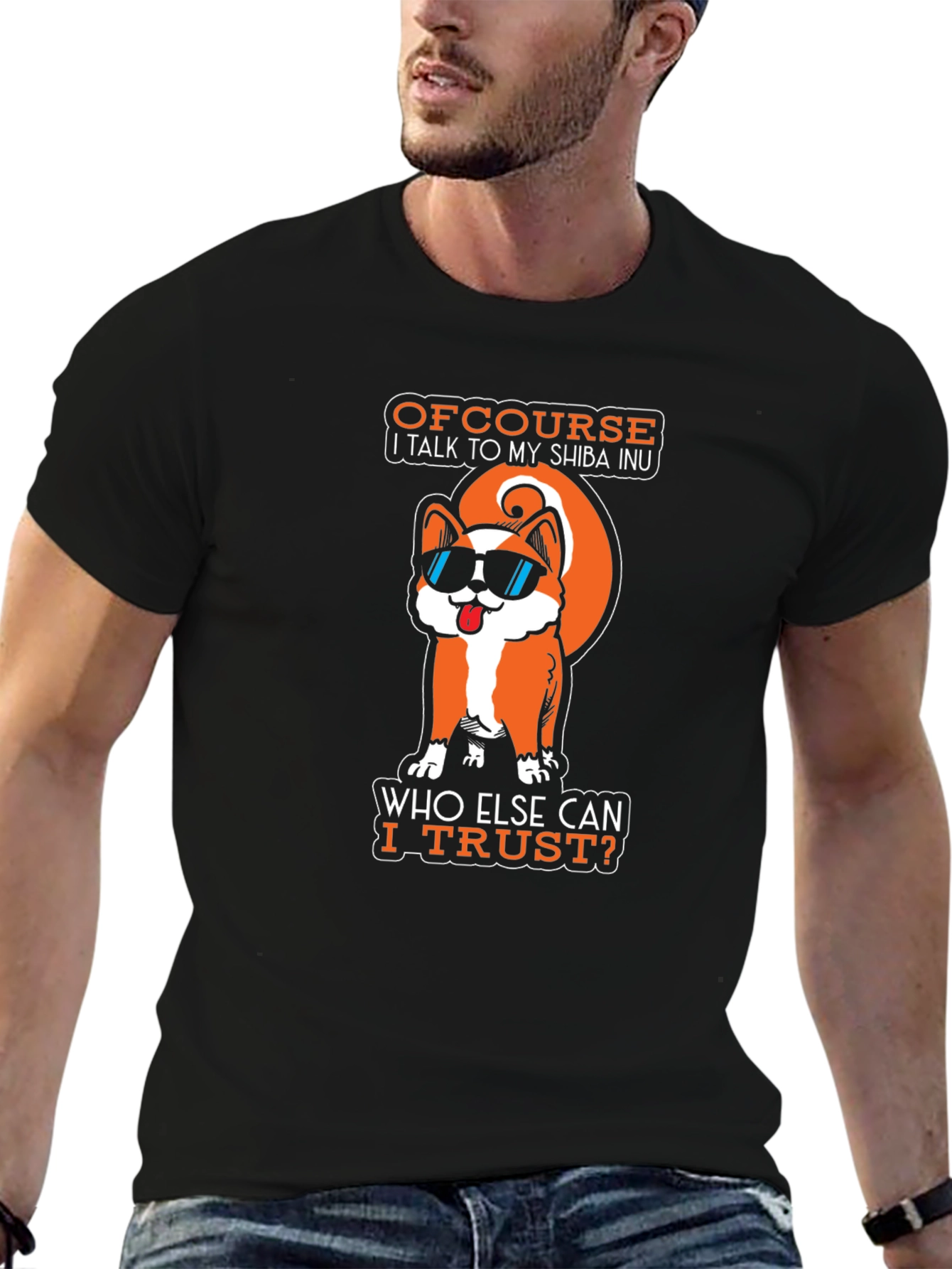 Shiba Inu Trust Graphic T-Shirt