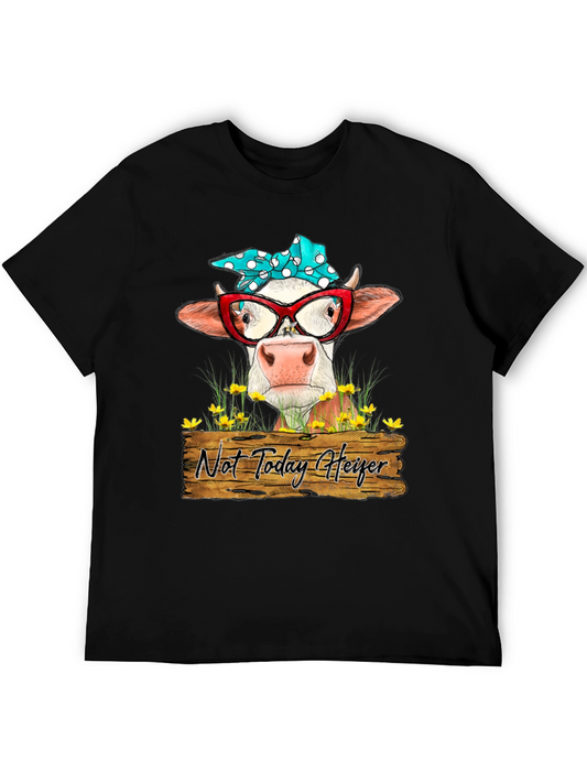 Funny Cow T-Shirt - Not Today Heifer