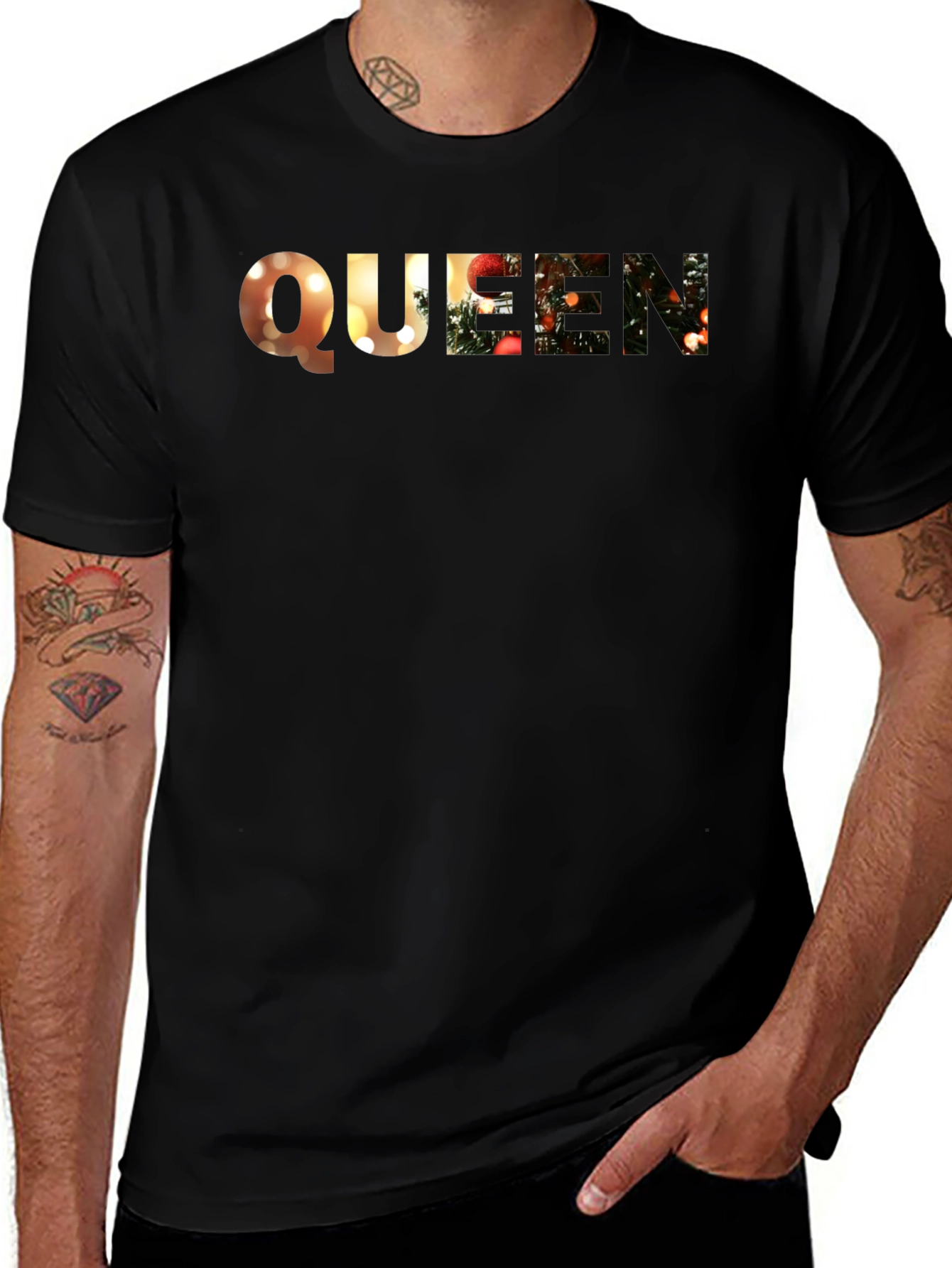Queen Christmas Tree T-Shirt