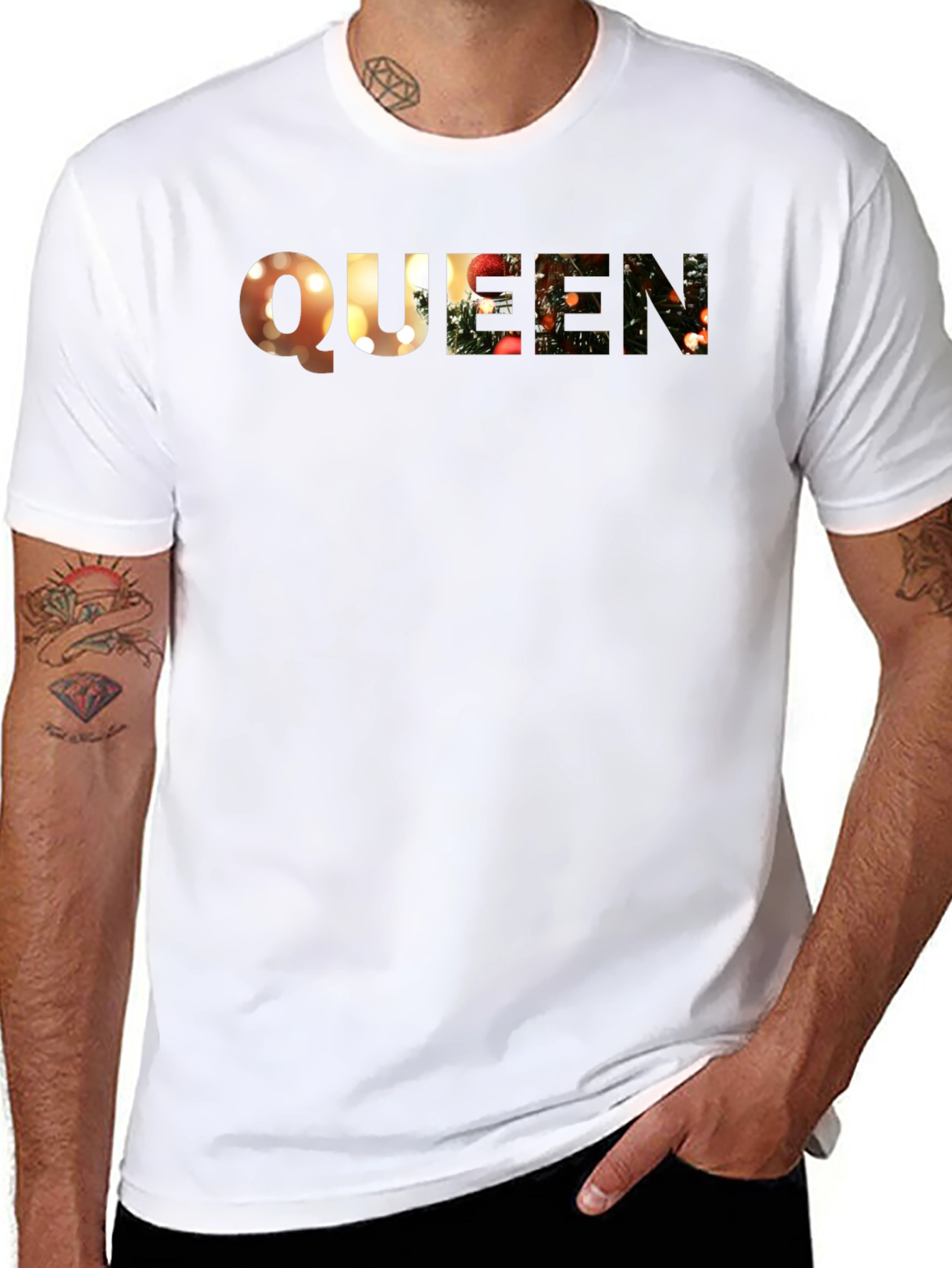 Queen Christmas Tree T-Shirt