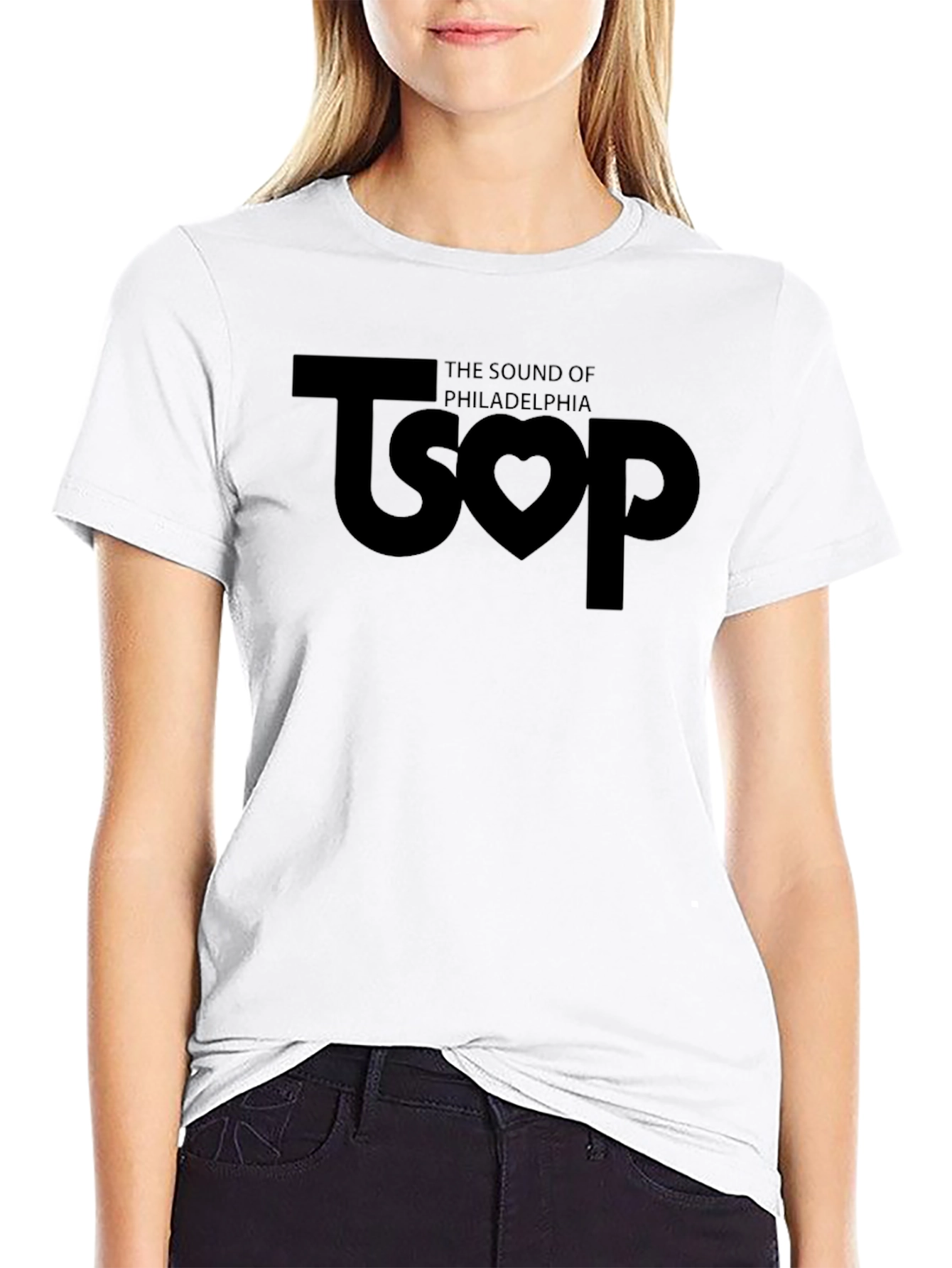 TSOP: The Sound of Philadelphia Black T-Shirt