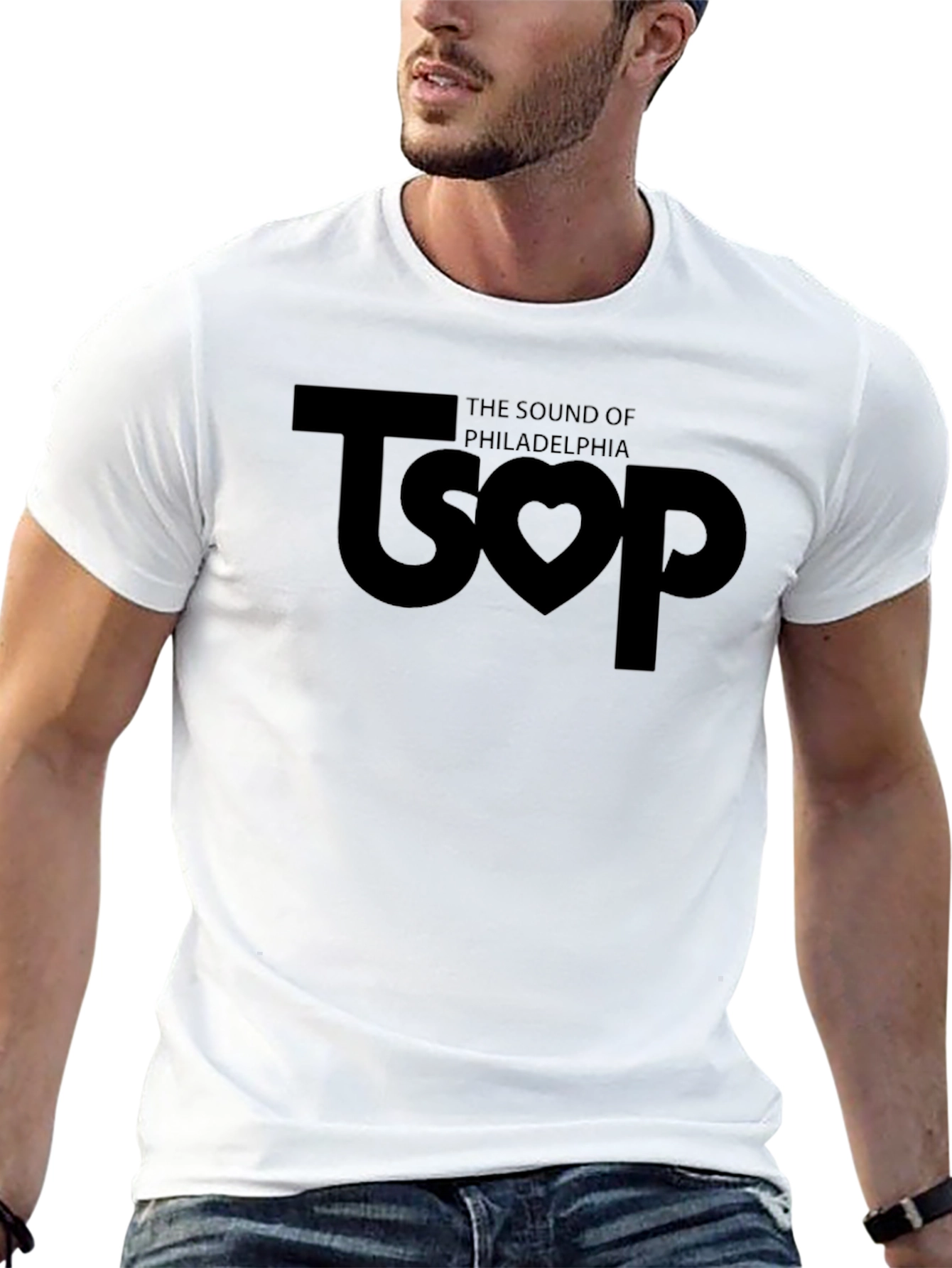 TSOP: The Sound of Philadelphia Black T-Shirt