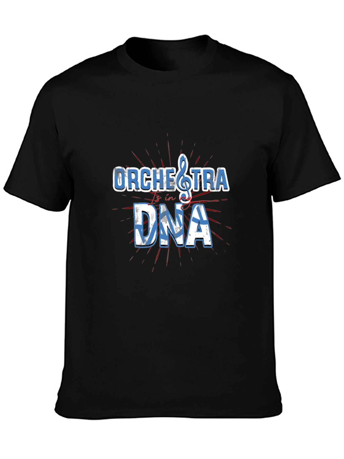 Orchestra in DNA Graphic Tee - Musician T-Shirt