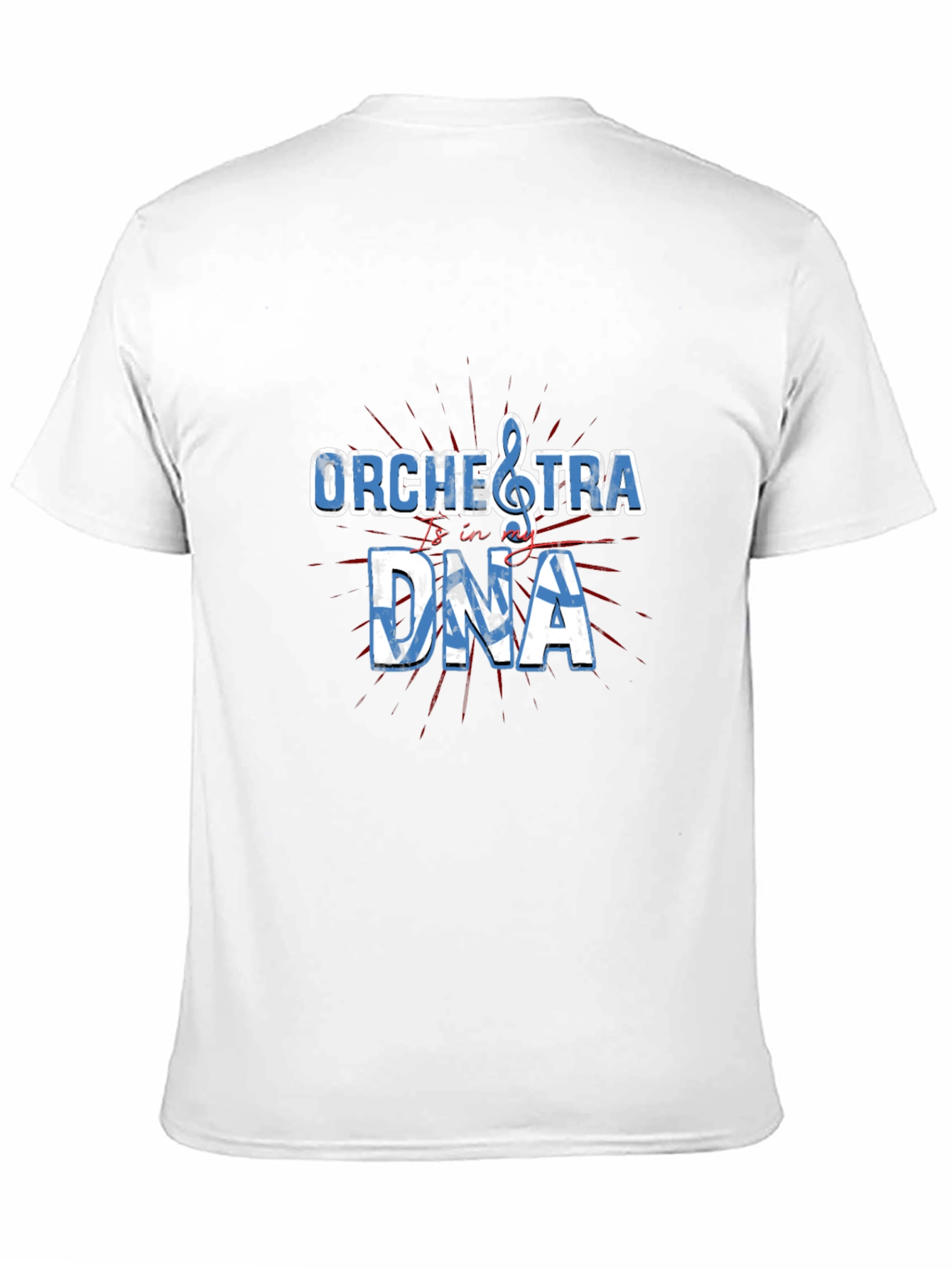 Orchestra in DNA Graphic Tee - Musician T-Shirt