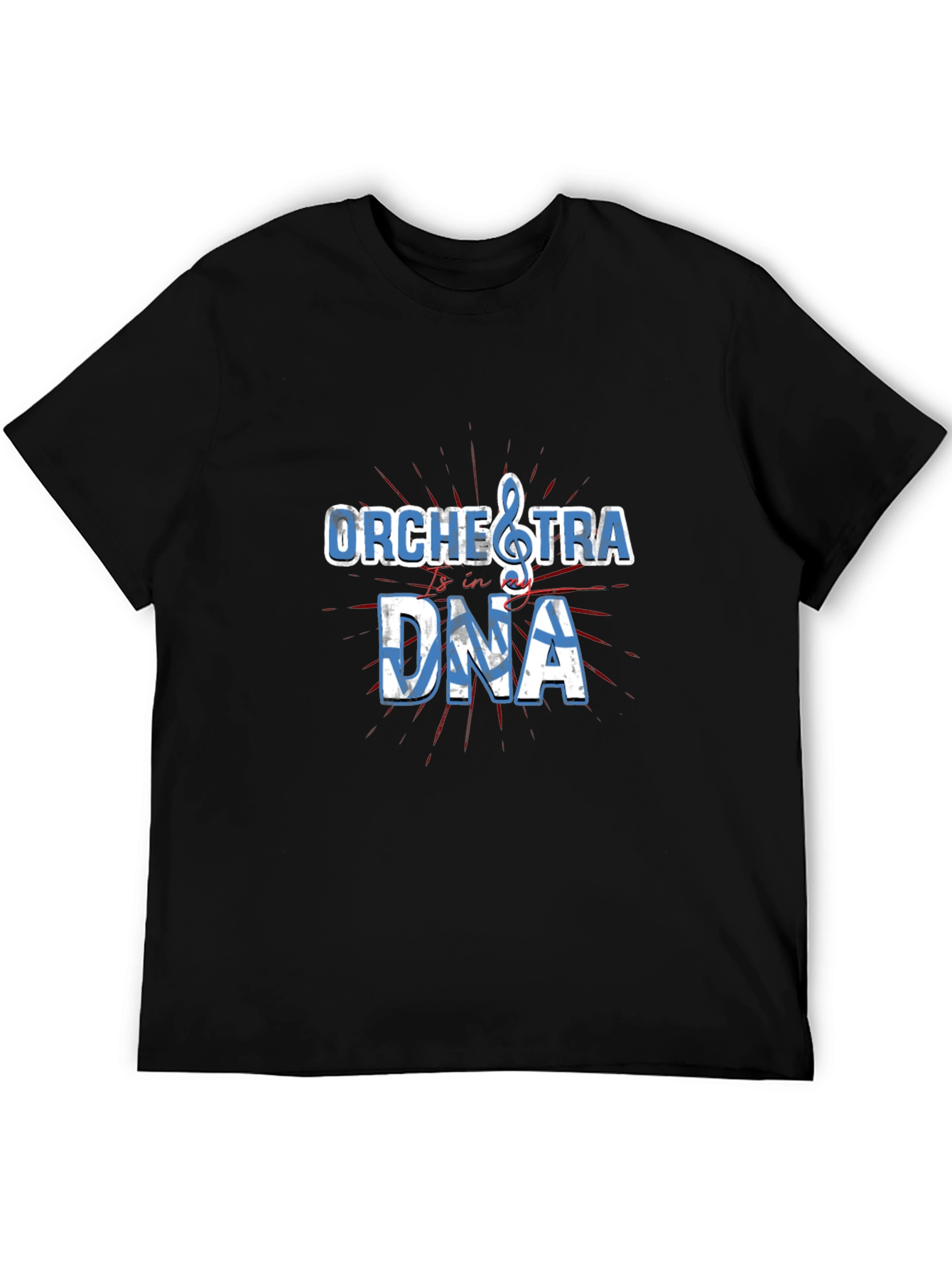 Orchestra in DNA Graphic Tee - Musician T-Shirt