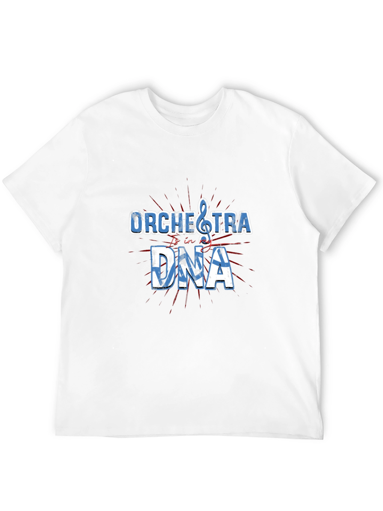 Orchestra in DNA Graphic Tee - Musician T-Shirt