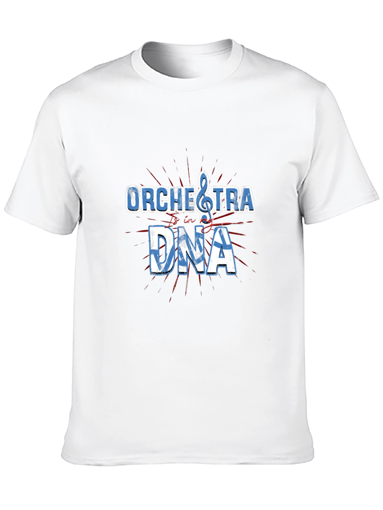 Orchestra in DNA Graphic Tee - Musician T-Shirt