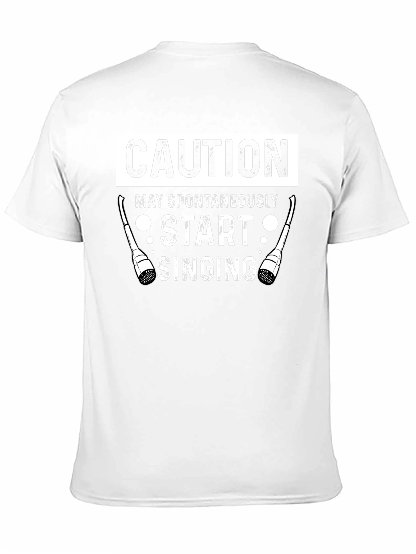 Caution May Spontaneously Start Singing T-Shirt