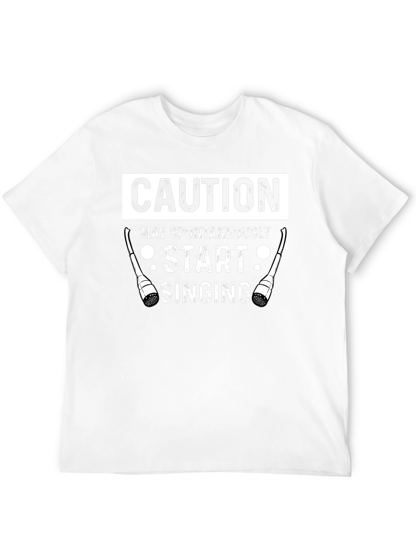 Caution May Spontaneously Start Singing T-Shirt
