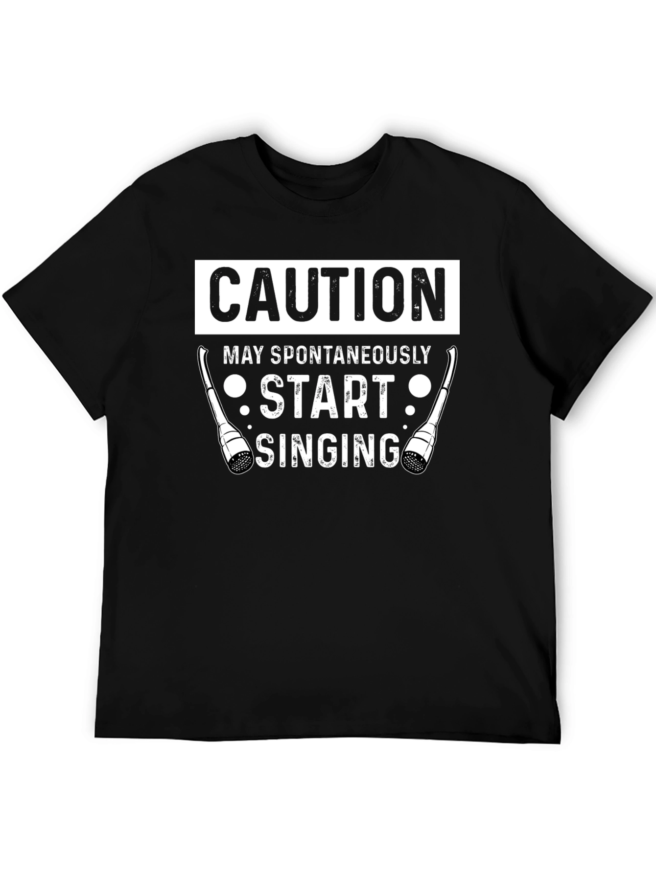 Caution May Spontaneously Start Singing T-Shirt