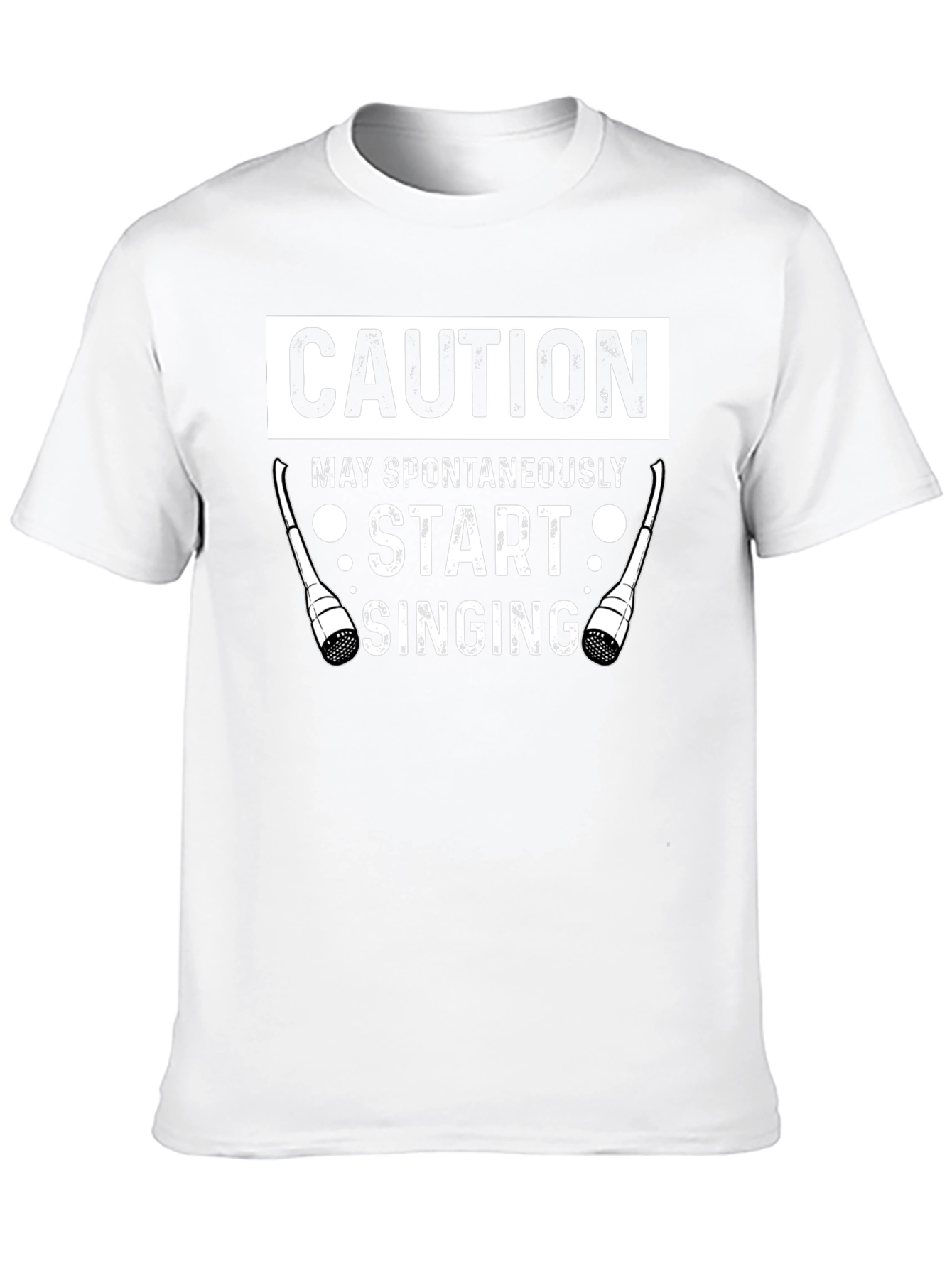 Caution May Spontaneously Start Singing T-Shirt