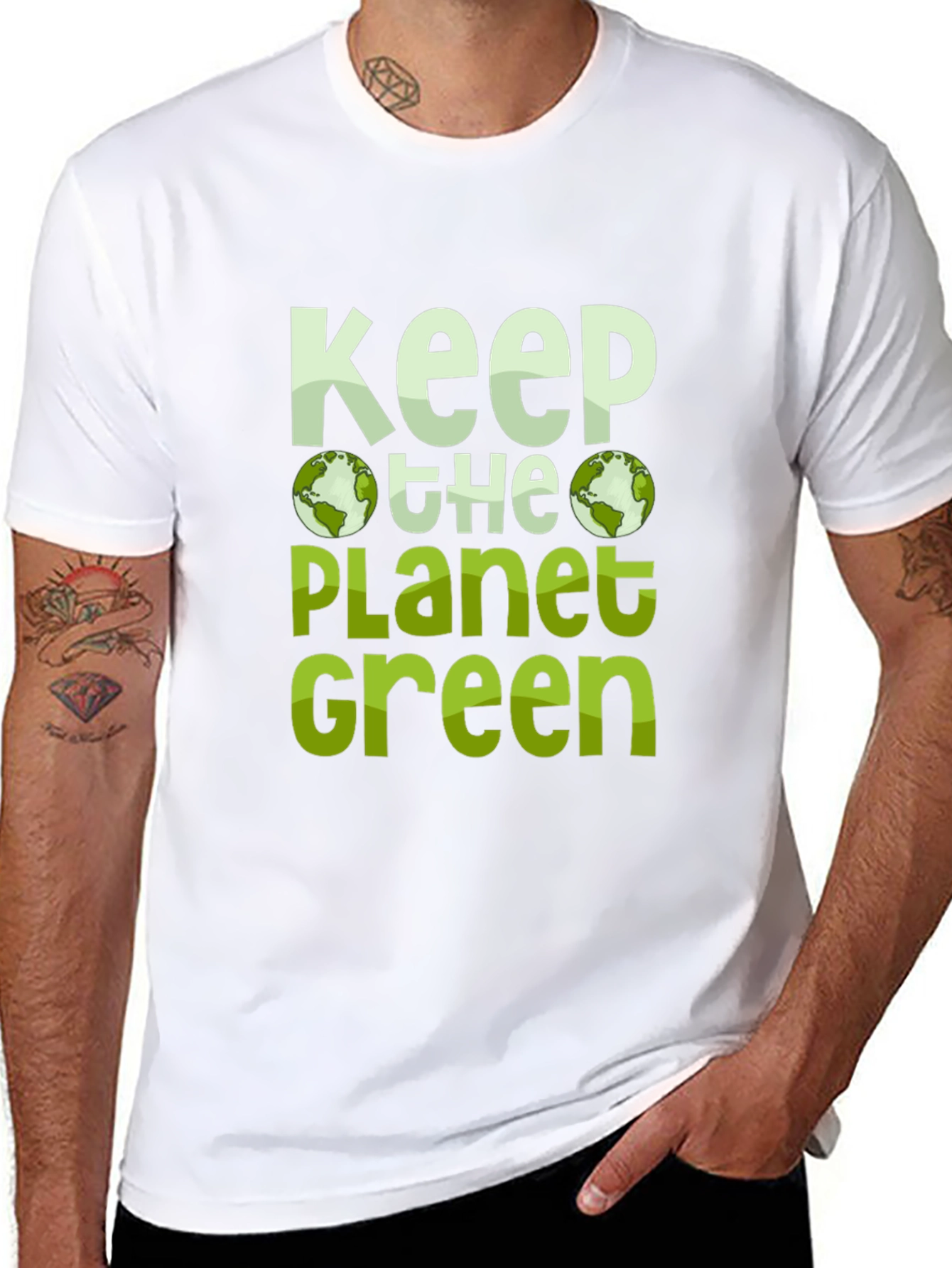 Keep the Planet Green Graphic Tee