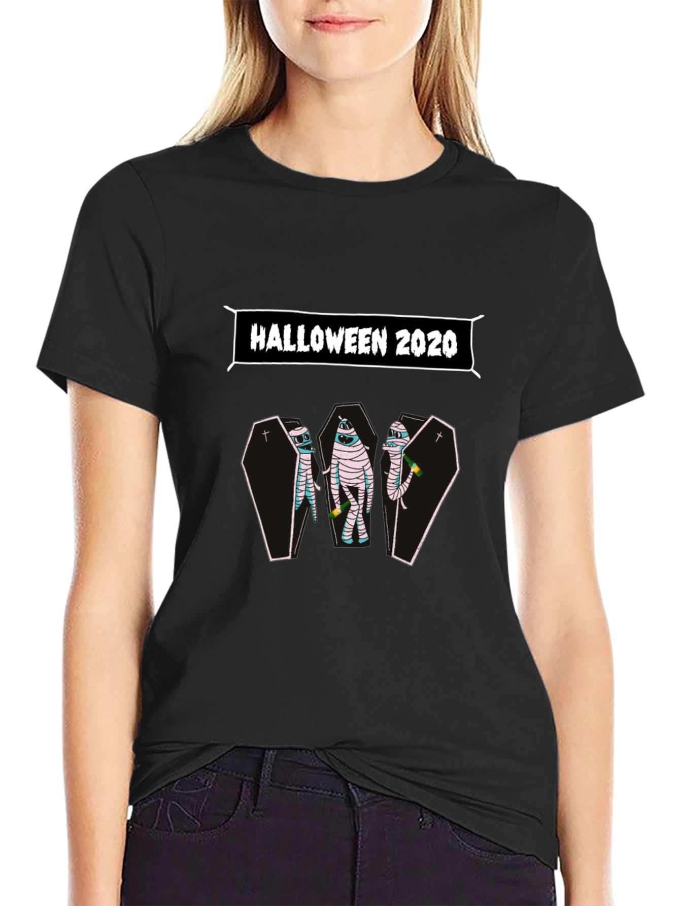 Halloween 2020 Mummy T-Shirt - Unique Graphic Tee
