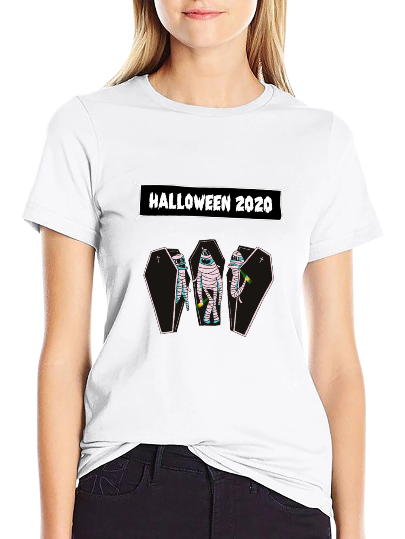 Halloween 2020 Mummy T-Shirt - Unique Graphic Tee