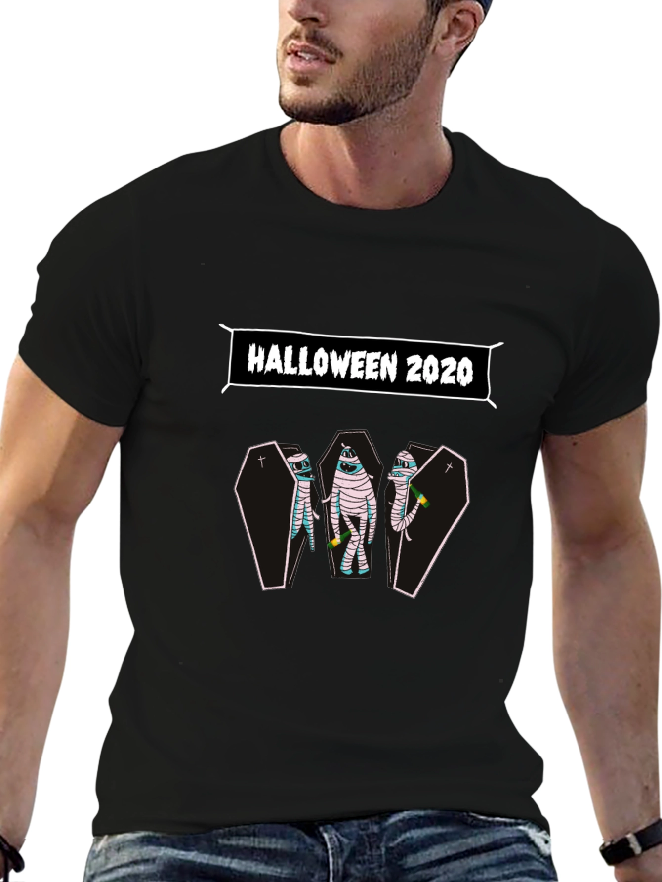 Halloween 2020 Mummy T-Shirt - Unique Graphic Tee