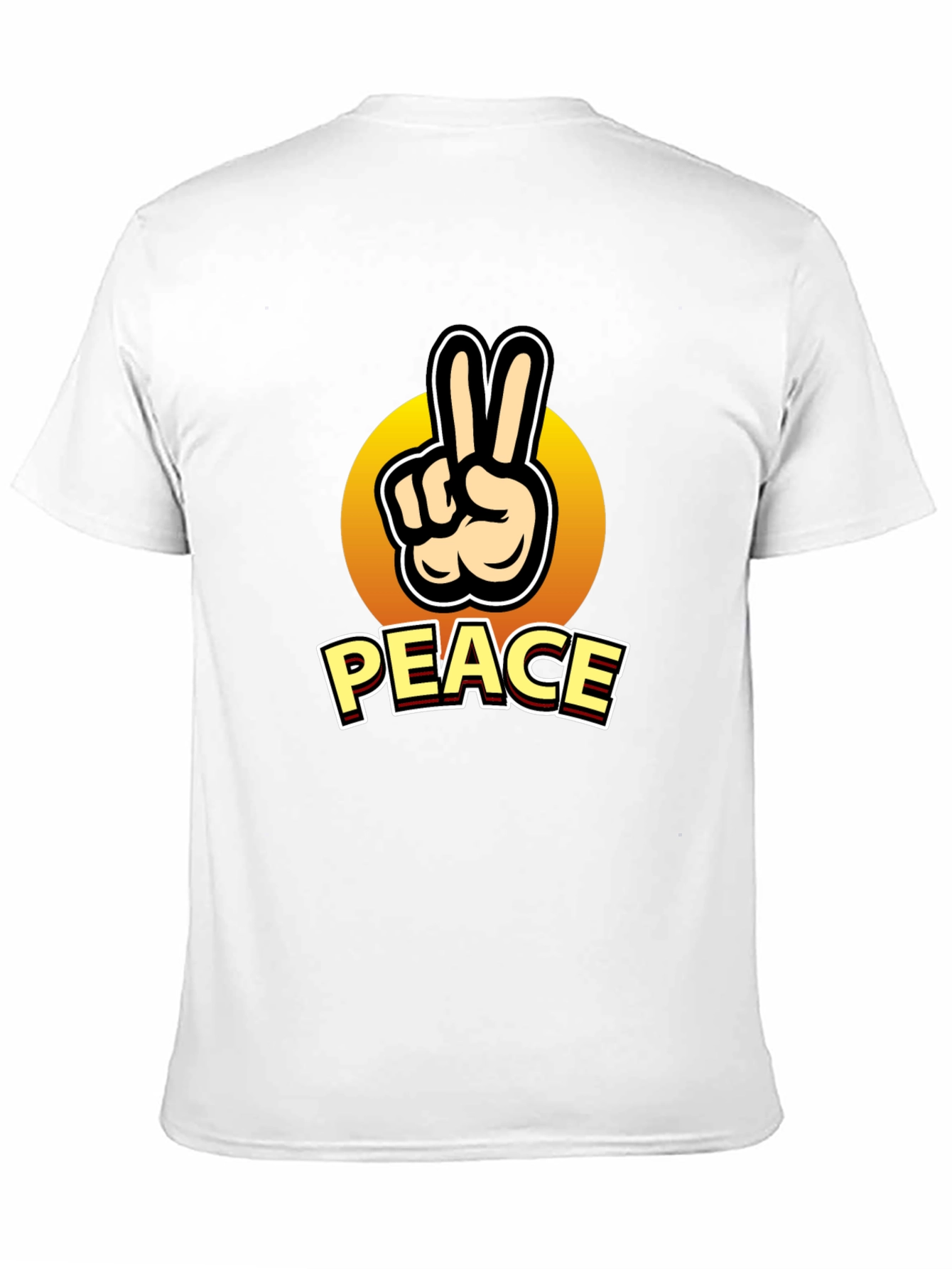 Peace Sign Graphic T-Shirt