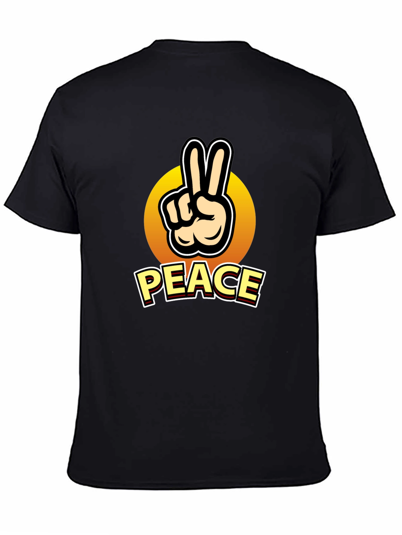 Peace Sign Graphic T-Shirt