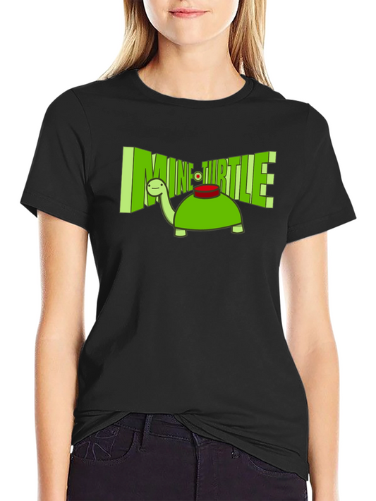 Mine Turtle T-Shirt - Funny Cartoon Turtle Tee