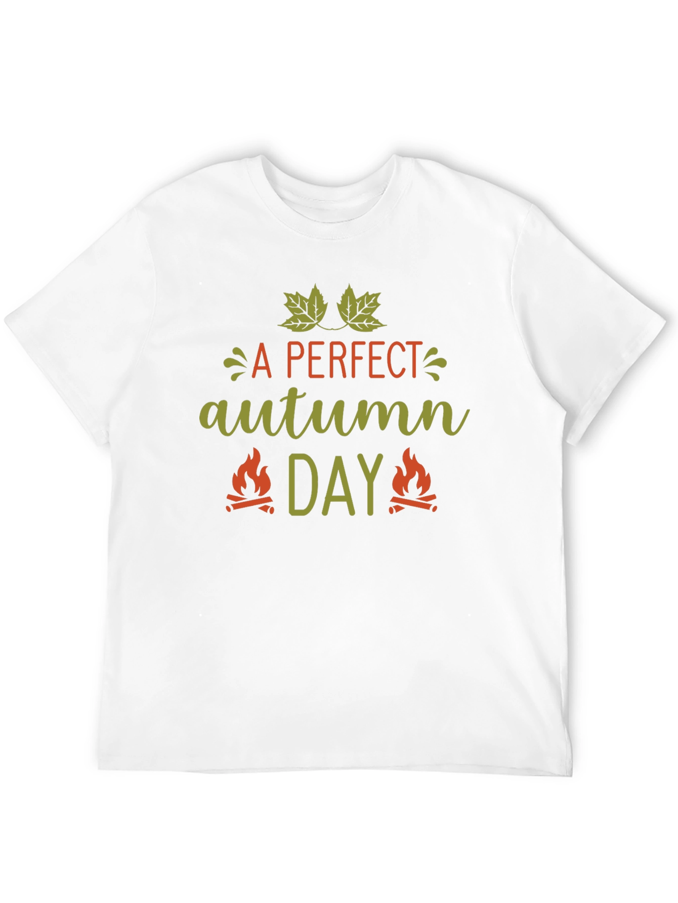 A Perfect Autumn Day Black T-Shirt