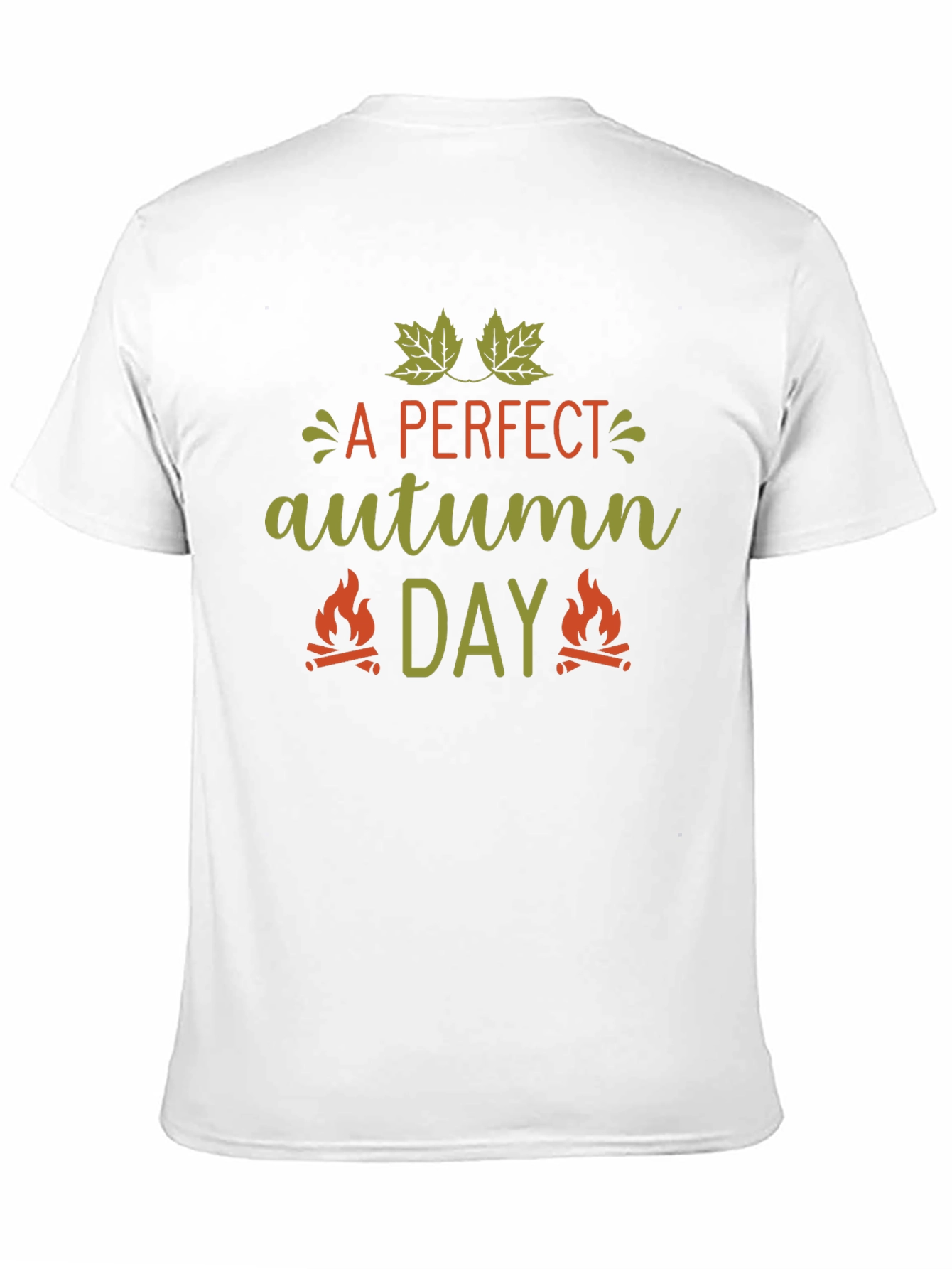A Perfect Autumn Day Black T-Shirt