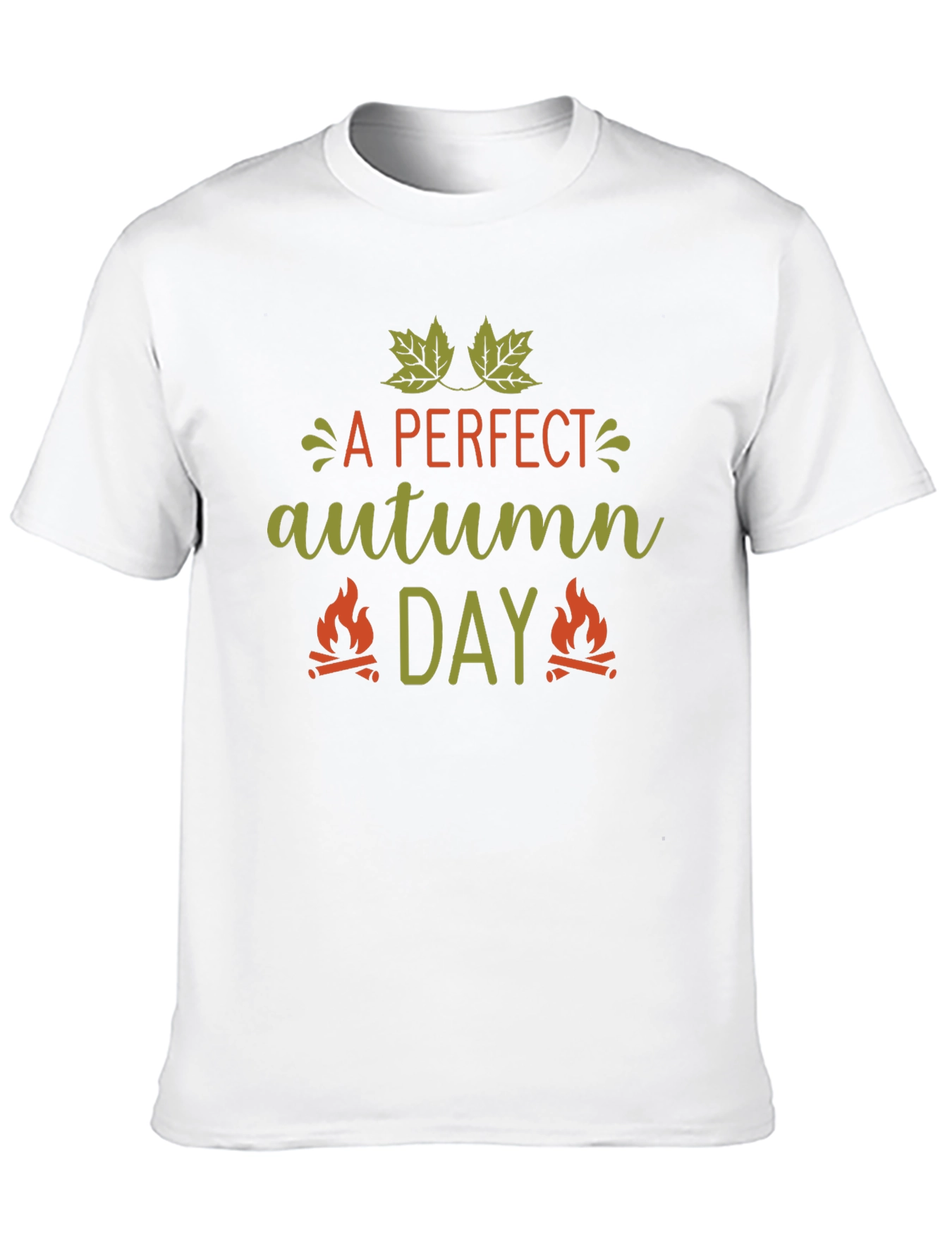 A Perfect Autumn Day Black T-Shirt