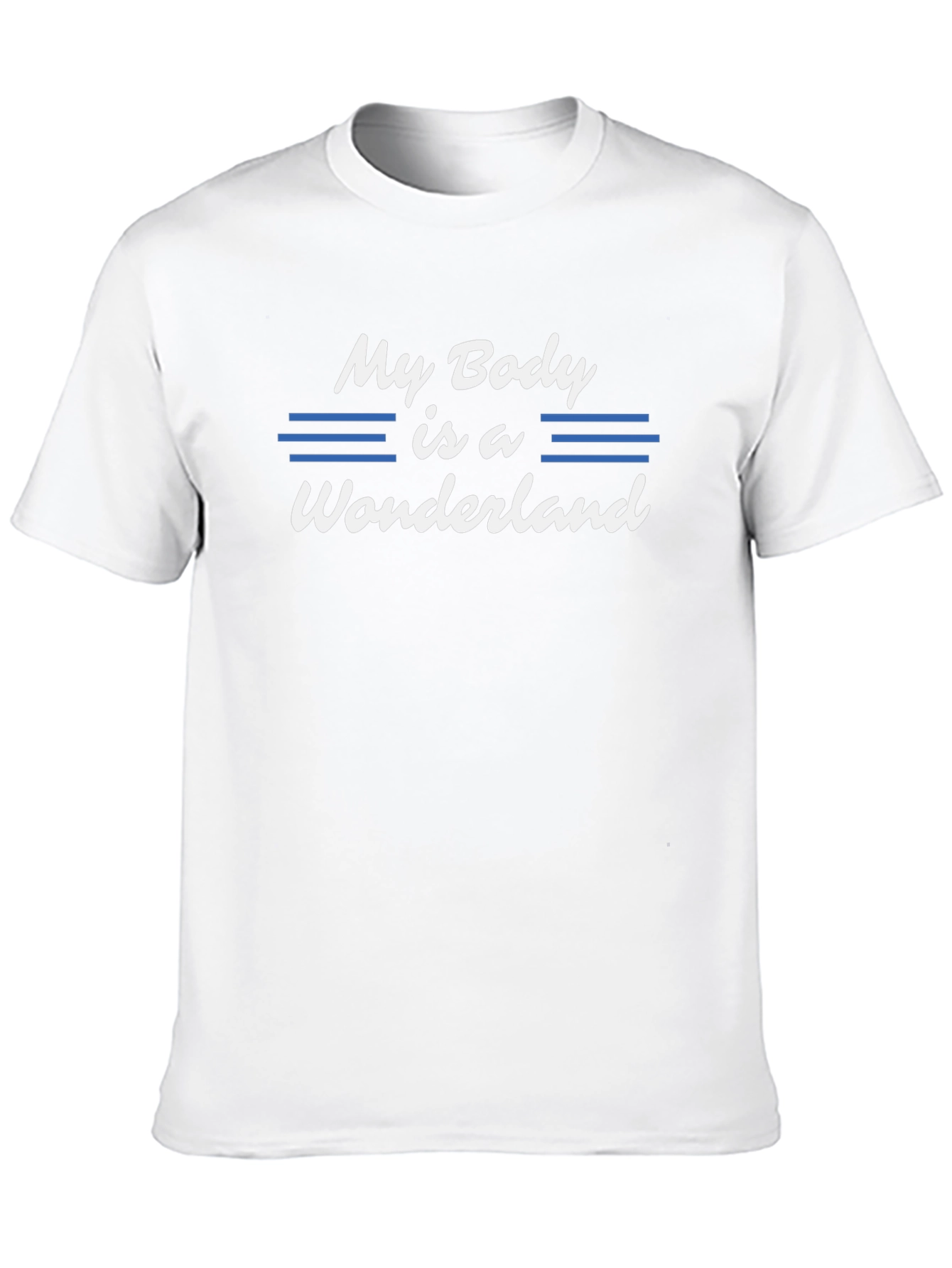 My Body is a Wonderland Graphic Tee - Black
