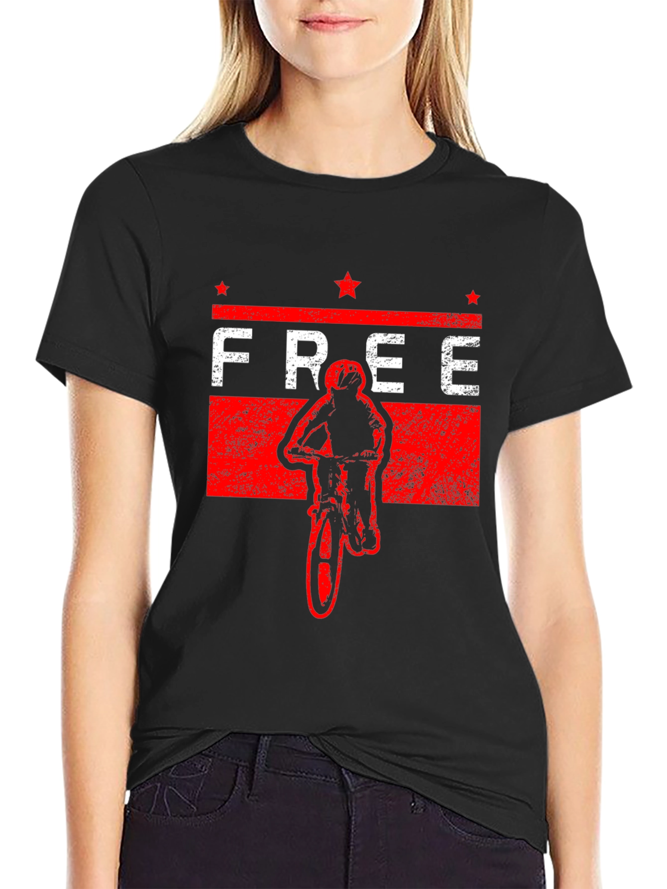 Free Ride T-Shirt: Mountain Biking Graphic Tee