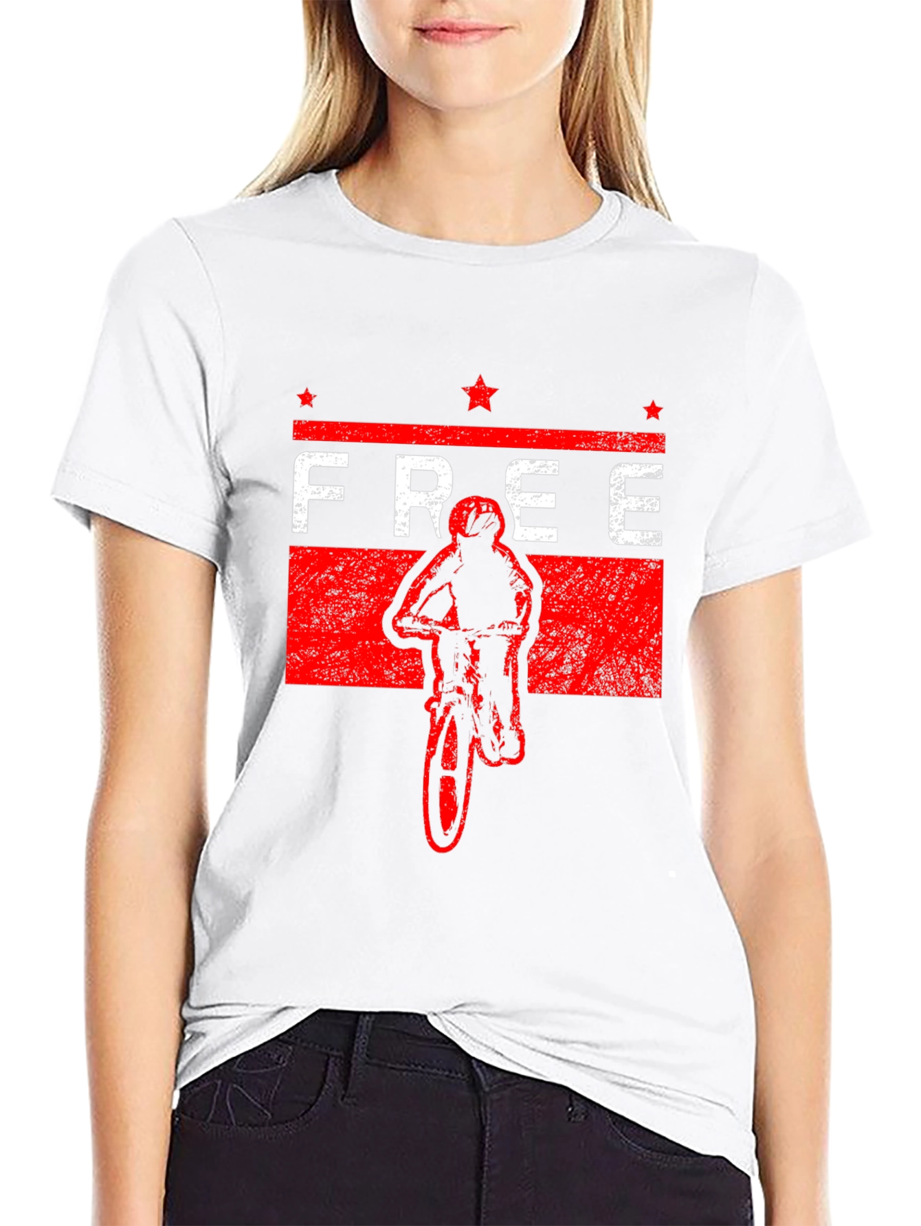 Free Ride T-Shirt: Mountain Biking Graphic Tee