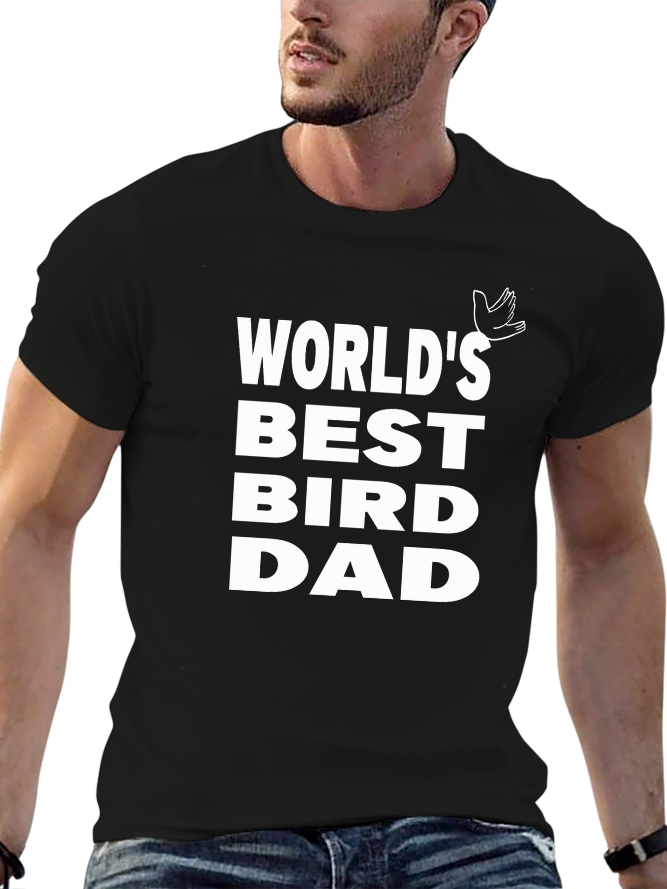 Worlds Best Bird Dad T-Shirt